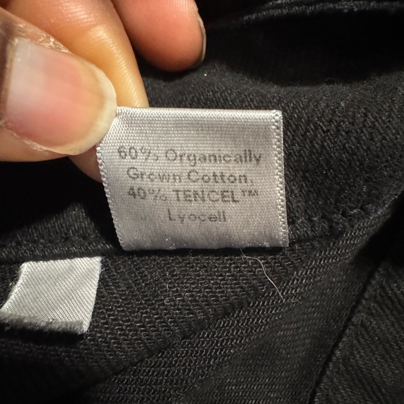 Reformation Women’s Straight Black Pants Sz 26 - Picture 10 of 10